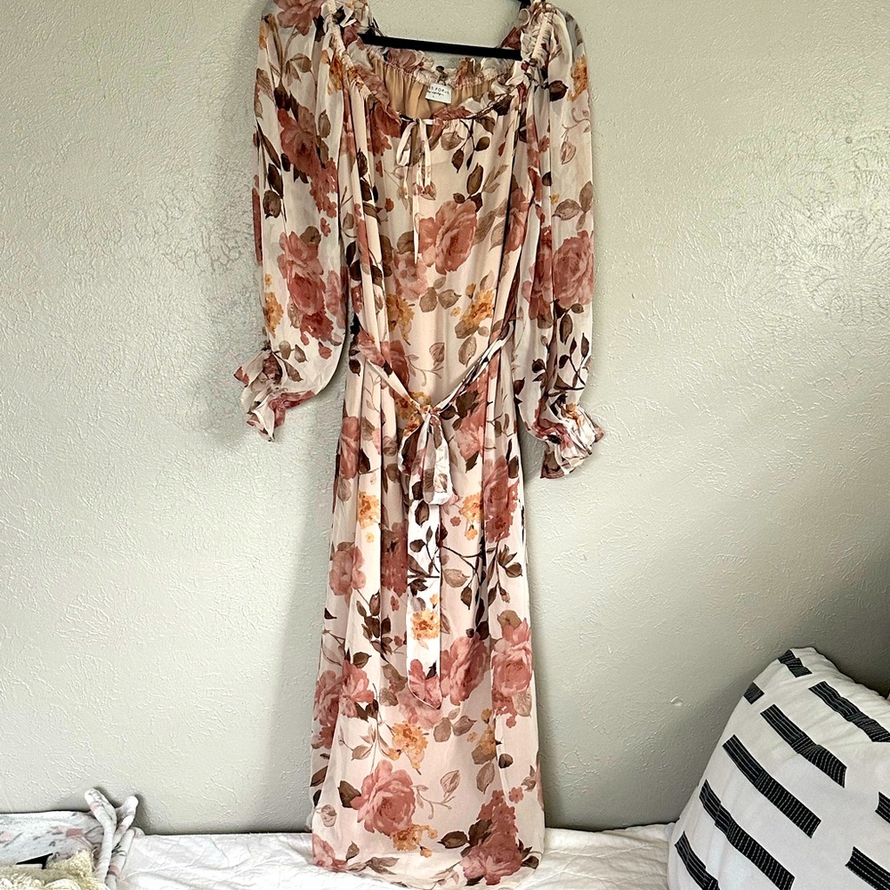 Fall midi dress